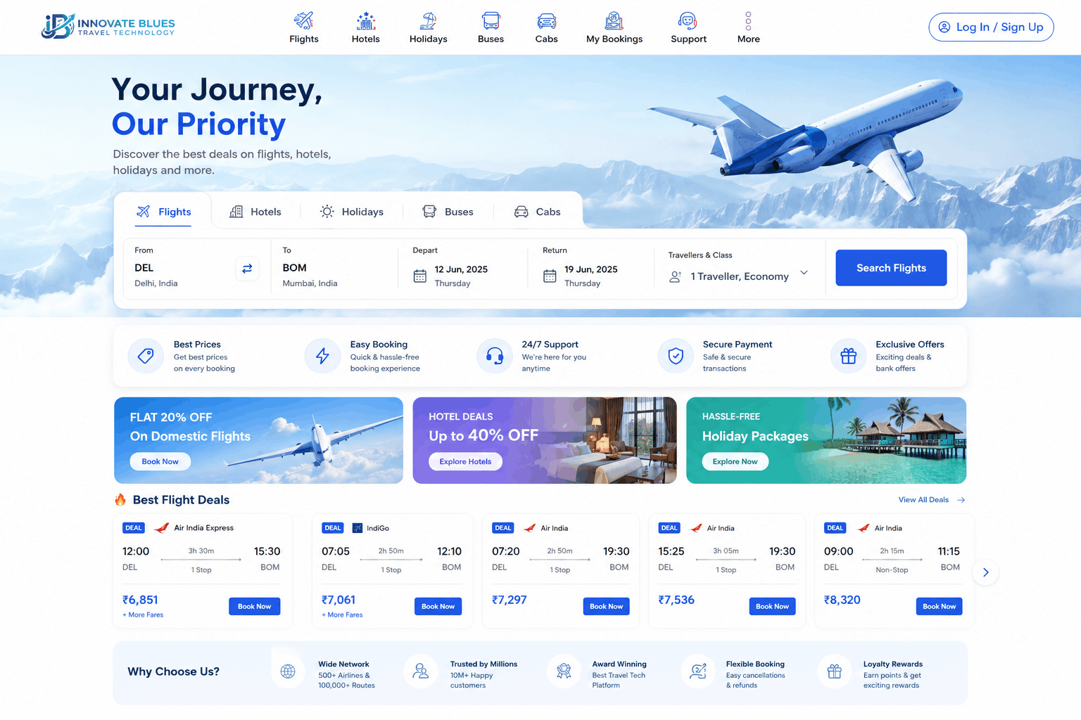 Custom Flight Booking Engine Development India