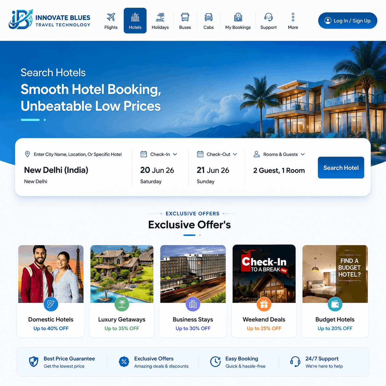 Custom Hotel Booking Engine Development in Bangalore