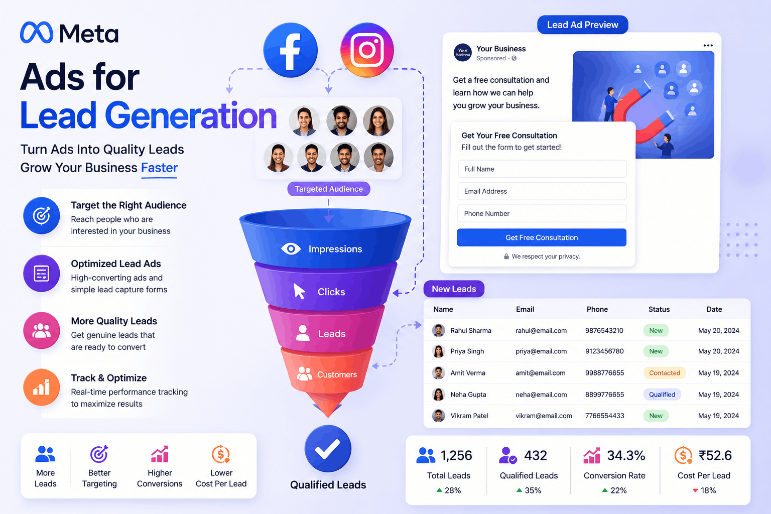 Meta Ads for Lead Generation in Delhi NCR