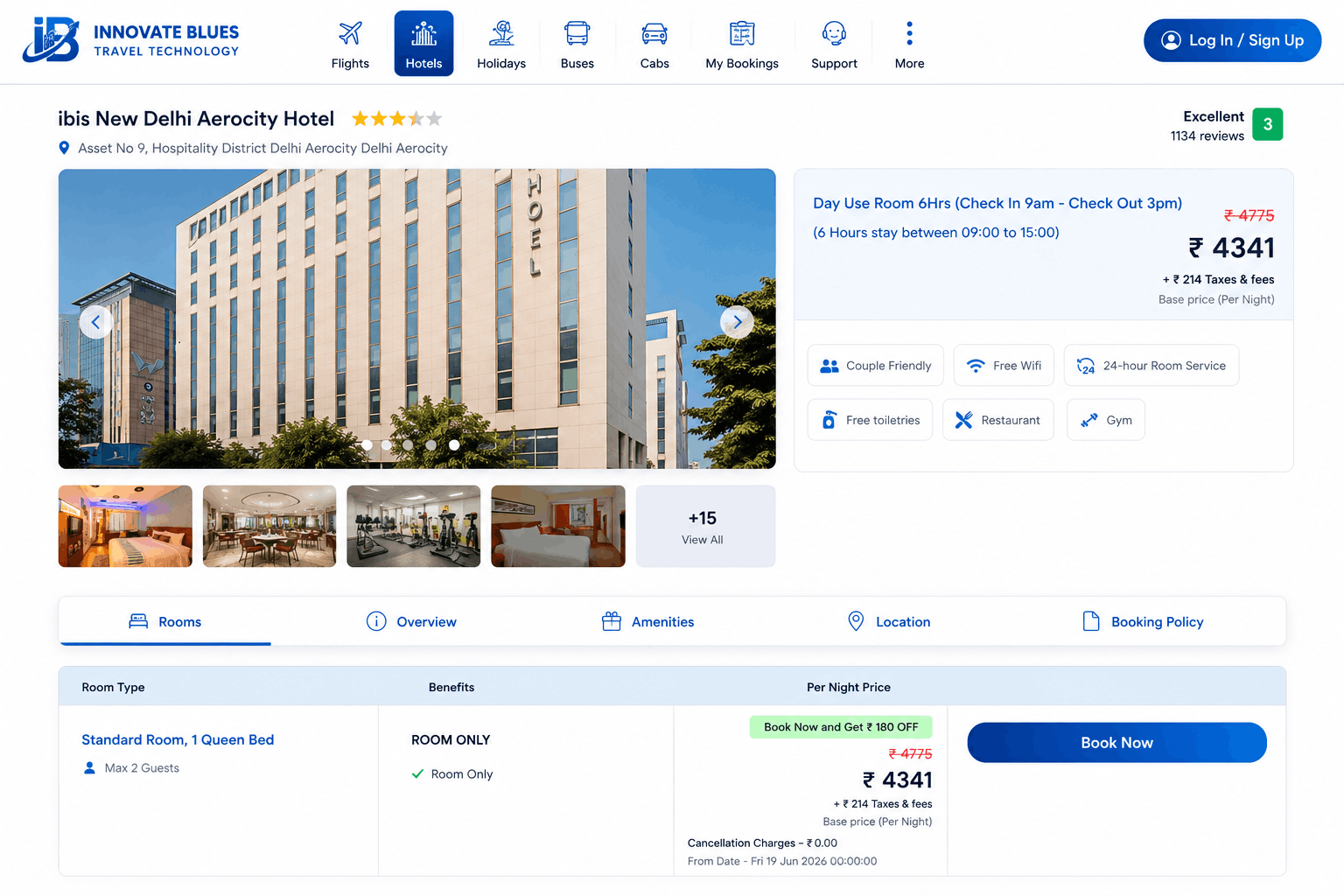 Online Hotel Booking Engine Solutions in Bangalore