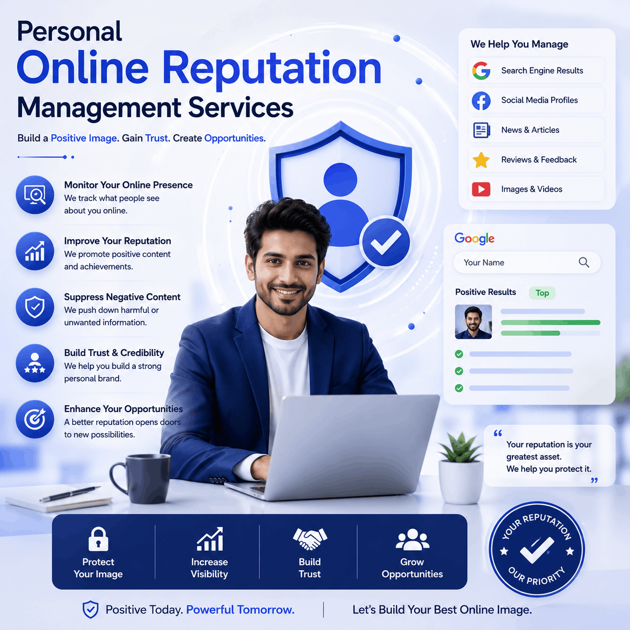 Personal Online Reputation Management Services Bangalore