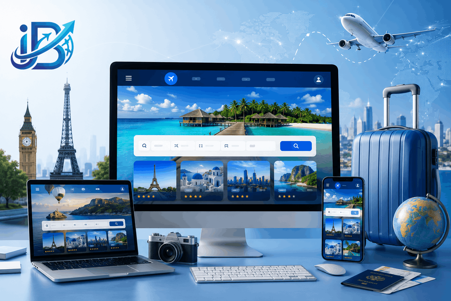 Travel Website Development Company in Delhi NCR